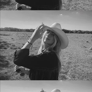 Fringe Black Flannel Jacket